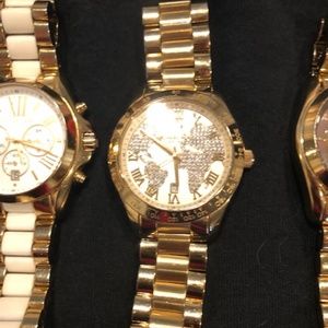 MK Gold Watch